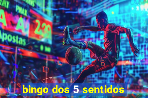 bingo dos 5 sentidos